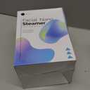 Facial SteamerNano Ionic Face Steamer for Facial Deep Cleaning, Vaporizador Steamer for Esthetician, Professional Facial Steamer for Home Facial Spa. (Black)