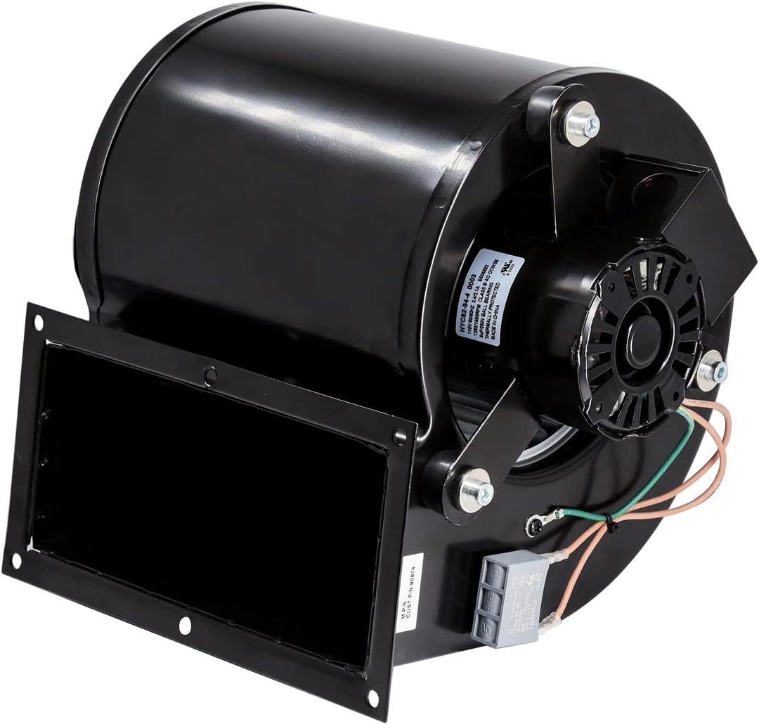 Criditpid Replacement 80594 & 80230 Blower Motor for US Stove Hot Blast 1500, 1557M Wood Furnaces, Ashley, Johnson Energy Wood Furnaces, Vogelzang Wood Stoves.