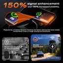 Wireless CarPlay Adapter with Magnetic 15W Fast Charging for iPhone 17/16/15/14/13/12 Series Wired to Wireless CarPlay Converter, Seamless Auto-Reconnect Plug & Play