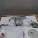 3 Light Vanity Light Fixtures, Polished Chrome Bathroom Wall Sconces, Modern Wall Lights with Clear Glass Shades, Bathroom Wall Lamp over Mirror Kitchen Bedroom Living Room Hallway Cabinet Porch