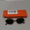 livho 2025 Trendy Oval Sunglasses - Stylish Polarized Shades for Everyday - Retro Metal Frames