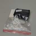 Quarterback (QB) Play Single Window Wristband - Youth Size - Pro Football Armband Playbook - 5 Pack (Black)