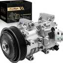 Air Conditioner AC Compressor with A/C Clutch Fits for Corolla 2011-2013 1.8L, 2011-2014 for Matrix 1.8L,CO 29097C 8831002710 8831002711 178322 8831068031 447280-9060 447150-2111 447150-4840 471-1023