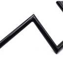 XKH- Black 25mm 1" handlebar are Z style feature early chopper styling Handlebar Compatible with Sportster Dyna Bobber FL FX XL [B01M59CM5H]
