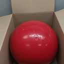 Jolly Pets Push-n-Play Ball Dog Toy, 14 Inches/Extra-Large, Red All Breed Sizes