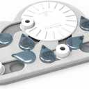 Catstages Rainy Day Puzzle & Play, Interactive Treat Puzzle Cat Toy, Gray