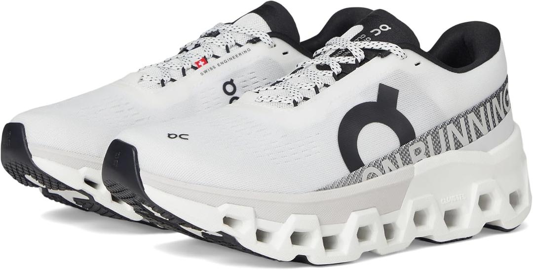 On Women's Cloudmonster 2 White/Frost 9 Medium