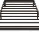 9 Inch Low Twin Bed Frames Heavy Duty Metal Platform, No Box Spring Needed, Easy Assembly Mattress Foundation, No Noise, Black