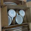 Pfaltzgraff 5072007 Winterberry Holiday 16 Piece Dinnerware Set, Service for 4, White