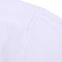 Alimens & Gentle Men's Dress Shirts French Cuff Long Sleeve Regular Fit Formal Tuxedo Cufflinks Shirt (White)