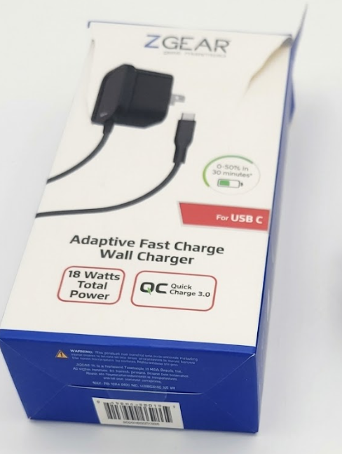 ZGEAR Adaptive Fast Charge Wall Charger