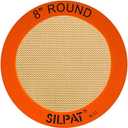 Silpat The Original Round Cake Liner Non-Stick Silicone Baking Mat, 8", AH197-01