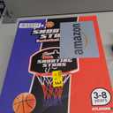 Toddler Basketball Hoop Indoor - Basketball Hoop Toddler, Adjustable Indoor & Outdoor Mini Court - Christmas & Birthday Gift for Ages 4-8 Includes Basketball Goal, Stand and Balls