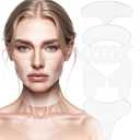 Neck Wrinkle Patches, Anti Wrinkle Silicone PatchesReusable Neck & Chest Firming and Tightening Facial Masks, Collagen Neck Fine Line Pads for Women Reduce Fine Wrinkles, Moisturizing & Firming