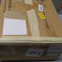 Furnulem Black Dresser with 5 Drawers, Vertical Storage Tower Fabric Dresser for Bedroom, Hallway, Entryway, Nursery, Closet Organizer, Nightstand Bedside Table Furniture, Sturdy Steel Frame, Wood Top