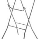 BTExpert 32" Round 43" Bar Height White Granite Plastic Folding Table Portable Commercial Table Banquet Card Coffee Dining Cocktail Table for Wedding Party Event Home Kitchen Outdoor Set of 2