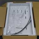 2 Pack Pull Out Cabinet Organizer, 21.8" Deep Slide Out Drawer for Cabinets Adhesive Pull Out Drawers Heavy Duty Pull Out Shelves for Kitchen, Cupboard, Pantry, Bathroom-White