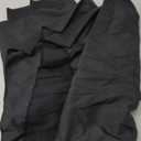 8 Pack Black Tablecloths 60 x 102 Inch Rectangular Table Cloths for Rectangle Tables 6ft, Wrinkle Resistant Black Table Cloth Washable Polyester Fabric for Buffet Wedding Party Banquet