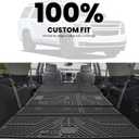 LASFIT Trunk Mat with Backrest Mat 2015-2020 for Chevrolet Chevy Tahoe/GMC Yukon (Only Yukon, Not Fit Yukon XL)/Cadillac Escalade (Only Escalade, Not Fit Escalade ESV), All Weather TPE Custom Fit