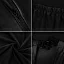 SARAFLORA Gaming Chair Covers Stretch Washable Computer Chairs Slipcovers for Armchair, Swivel Chair, Computer boss Chairs (Black, X-Large)