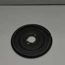 Escutcheon Replacement for Moen Shower Trim, for One-Handle Tub and Shower Faucet, Valve Trim Only, Matte Black