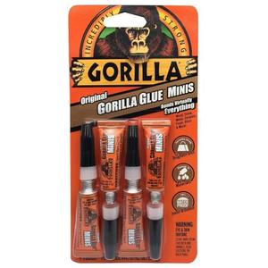 Gorilla Orignl Glue 4pk6 and 9V battery