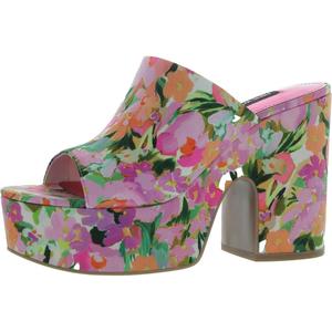 Nine West Women's Olley Platform Sandal (Pink, 9M)