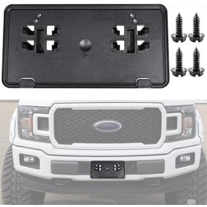 Replacement for Front Bumper License Plate Frame Bracket 2018-2020 Ford F150 JL3Z17A385BA