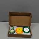 Leinuosen 6 Pcs St. Patrick's Day Table Decorations Wooden Signs Irish-Themed Lucky Green Shamrocks Table Centerpieces with Ribbon St. Patrick's Tiered Tray Decor for Home Party Decor