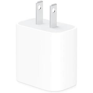 Apple 20W USB-C Compact Power Adapter: Fast and Convenient Charging, Type C Wall Charger