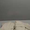 Warm Beige Pinch Pleated Linen Sheer Curtains 78 Inches Long for Dining Room, Memory Trained Light Filtering Cottage Core Windows Drapes Panels of 2 with Hooks & Rings Non See Through Thick Curtain