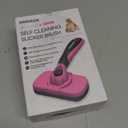 Swihauk Self Cleaning Slicker Brush for Dogs & Cats - Skin Friendly Grooming, Deshedding, Hair Removal for Puppies & Long/Short Haired Pets, Pet Supplies Accessory, Pink