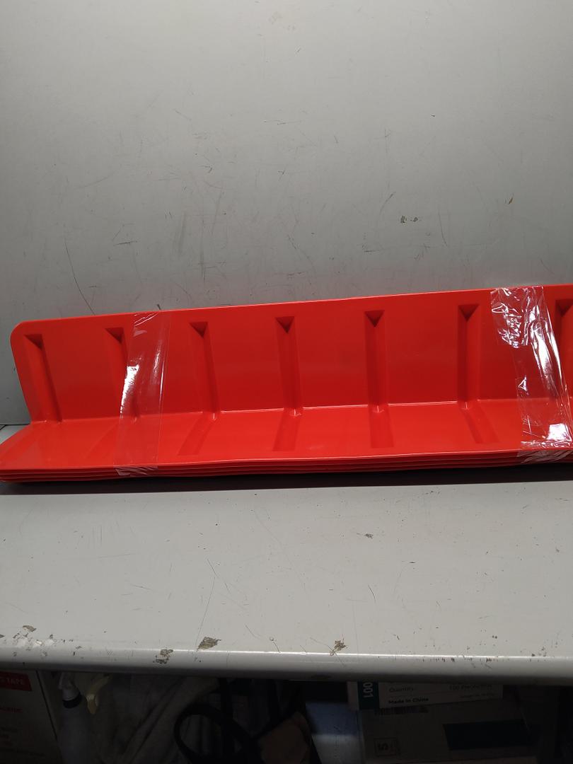 Red Flatbed Edge Protectors 46*7*7"