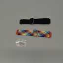 2 Pack Quick Release Braided Bands - 18mm 19mm 20mm 22mm 24mm Solo Loop Adjustable Soft Band for Women Men