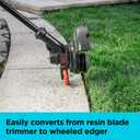 BLACK+DECKER 20V MAX Cordless Resin Blade Trimmer Kit with Battery and Charger Included (BCRB922H1)