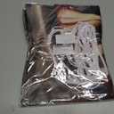 2 x Halloween Door Cover, Scary Front Door Banner Covering Decorations, Fabric Door Hanging Banner Decor Indoor Outdoor Halloween Party Supplies 72.8x35.4 Inch (Brownn)