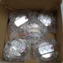 5-Pack Upgraded DG64-00473A Burner Control Dial Knob Range Oven Replacement Compatible with Samsung Gas Range/Oven/Stove,Sturdy Stainless Steel Reinforcement Ring