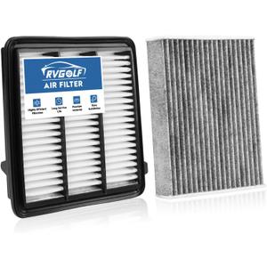 Engine+Cabin Air Filters Fit Honda Civic 22-26, Accord 23-25, CR-V CRV 23-26 (ALL ONLY FIT 1.5L, Not for Hybrid 2.0L) Engine Filter Replace Cabin Filter Accessories# CF11182 17220-64A-A00