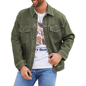 Bindefon Denim Jackets for Men Trucker Jean Jacket Unlined Coats Spring Fall Outfits, XS