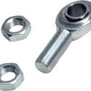 New 3/4" Steering Shaft Kit Steering Shaft Support, Spherical Rod End, Right Hand Male Thread Jam Nut