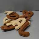 Felt Half Way To One Banner Stuffed Letters for Baby Nursery Decor 1/2 Birthday Party Supplies Rustic Half Birthday Decorations 6 Month Photoshoot Props