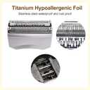 7-Series 70S Replacement Head Compatible with Braun 795, 790cc, 7899cc, 720cc, 720s-4, 750, 760, 7383, 9565, 9585 Electric Shavers,Quick to Clean,Compatible with 7-Series Electric Razor