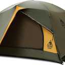 OneTigris Stella 4 Season Camping Tent Backpacking 2 Person Waterproof Lightweight Easy Setup Instant 3000mm Waterproof Rating Outdoor Hiking Tent