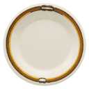 G.E.T. 9" Rodeo Heavy-Duty Wide Rim Melamine Dessert Plate (Set of 4)