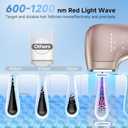 Painless IPL Laser Hair Removal for Women & Men, 39F Sapphire Ice Cooling Technology, At-Home Laser Hair Removal Device for Face, Armpits, Legs, Bikini & Whole Body, Long-Lasting Results (Pink)