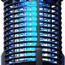 Rechargeable Cordless Bug Zapper Outdoor, Mosquito Zapper Rechargeable, Battery Bug Zapper with LED Light/3600mAh Battery, Mosquito Killer, Portable Fly Zapper for Camping Patio Backyard Garden