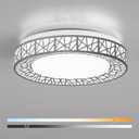 16 Inch Bird's Nest Flush Mount Ceiling Light, 28W, 5CCT
