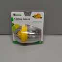 Culinary Fresh Citrus Jar Juicer, Manual Hand Juicer, Lemon Lime Orange Grapefruit Press: 1 Pack