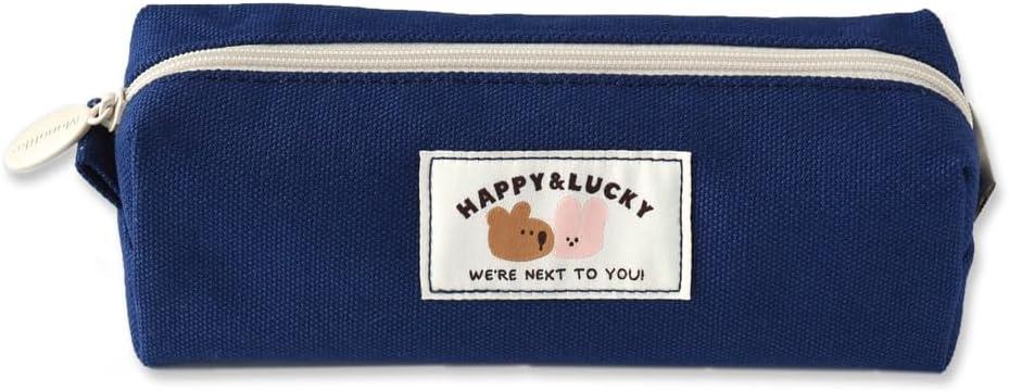 Monolike_Block Pencil case (Happy and Lucky Block Pen case, Indigo)
