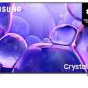 SAMSUNG 75-Inch U8000 Crystal UHD 4k Smart TV, Crystal Processor 4K, HDR, Titan Grey Metal Stream Design, Q-Symphony, Gaming Hub, 3 HDMI